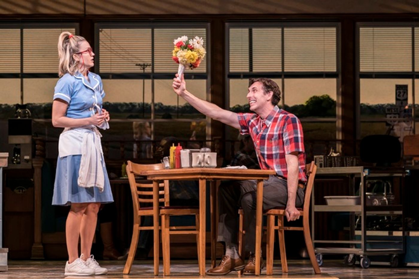 Photo Flash: Sweet as Can Be! First Look at Lucie Jones and the New Cast of WAITRESS  Image