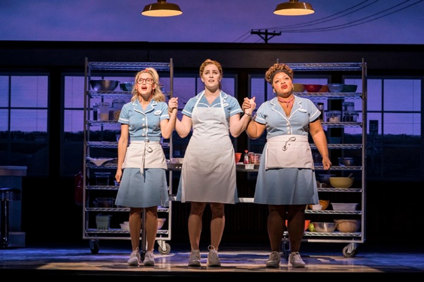 Photo Flash: Sweet as Can Be! First Look at Lucie Jones and the New Cast of WAITRESS  Image