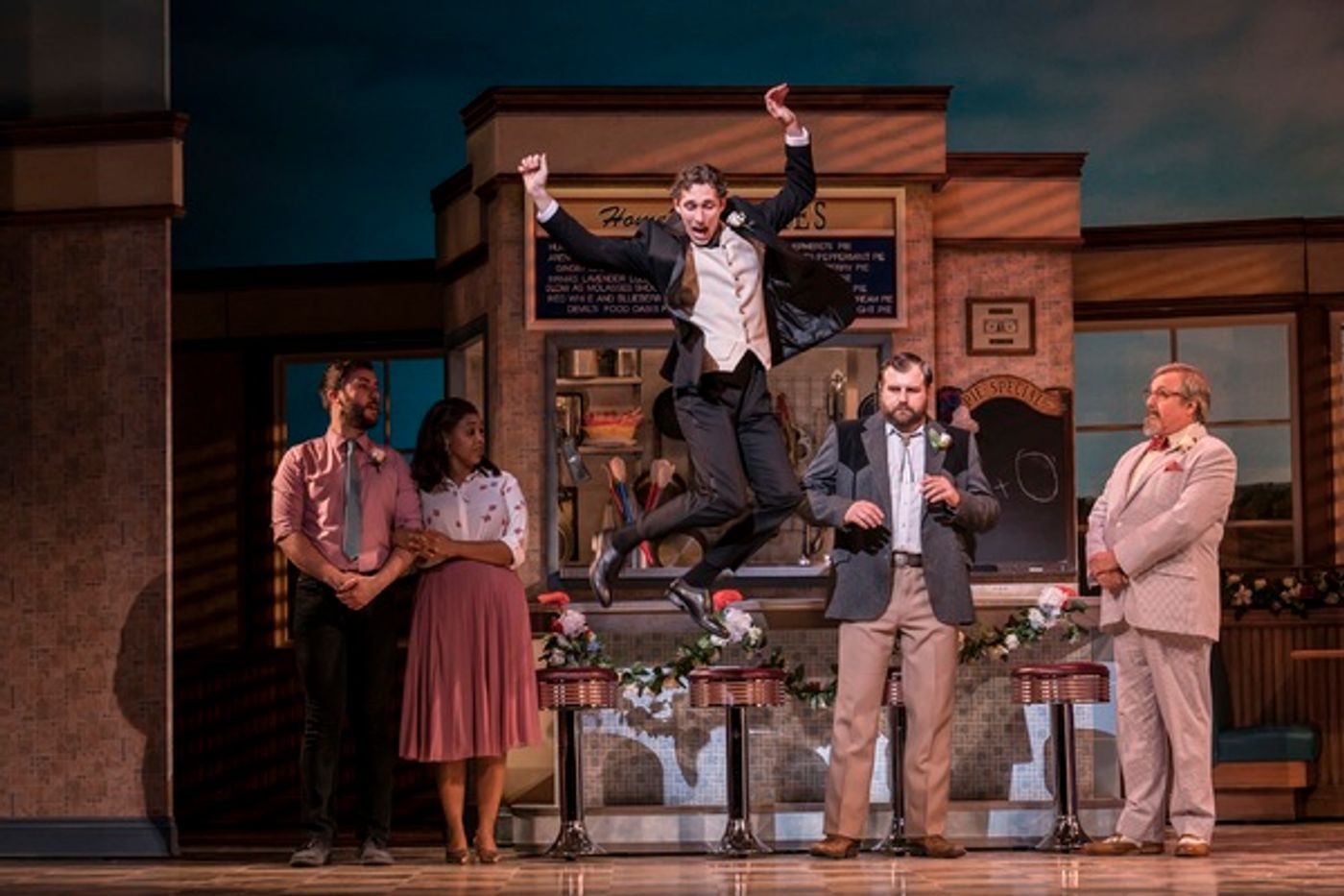 Photo Flash: Sweet as Can Be! First Look at Lucie Jones and the New Cast of WAITRESS  Image