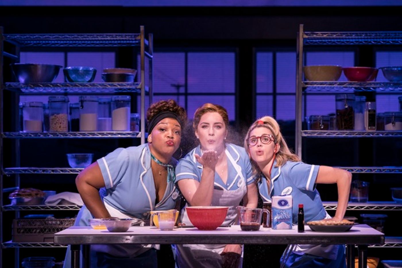 Photo Flash: Sweet as Can Be! First Look at Lucie Jones and the New Cast of WAITRESS  Image