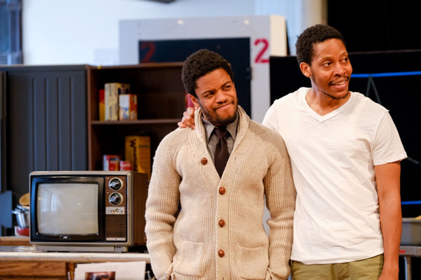 Photo Flash: In Rehearsal with Steppenwolf's TRUE WEST  Image