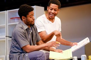 Namir Smallwood and Jon Michael Hill @ BroadwayWorld Namir Smallwood and Jon Michael Hill Photo