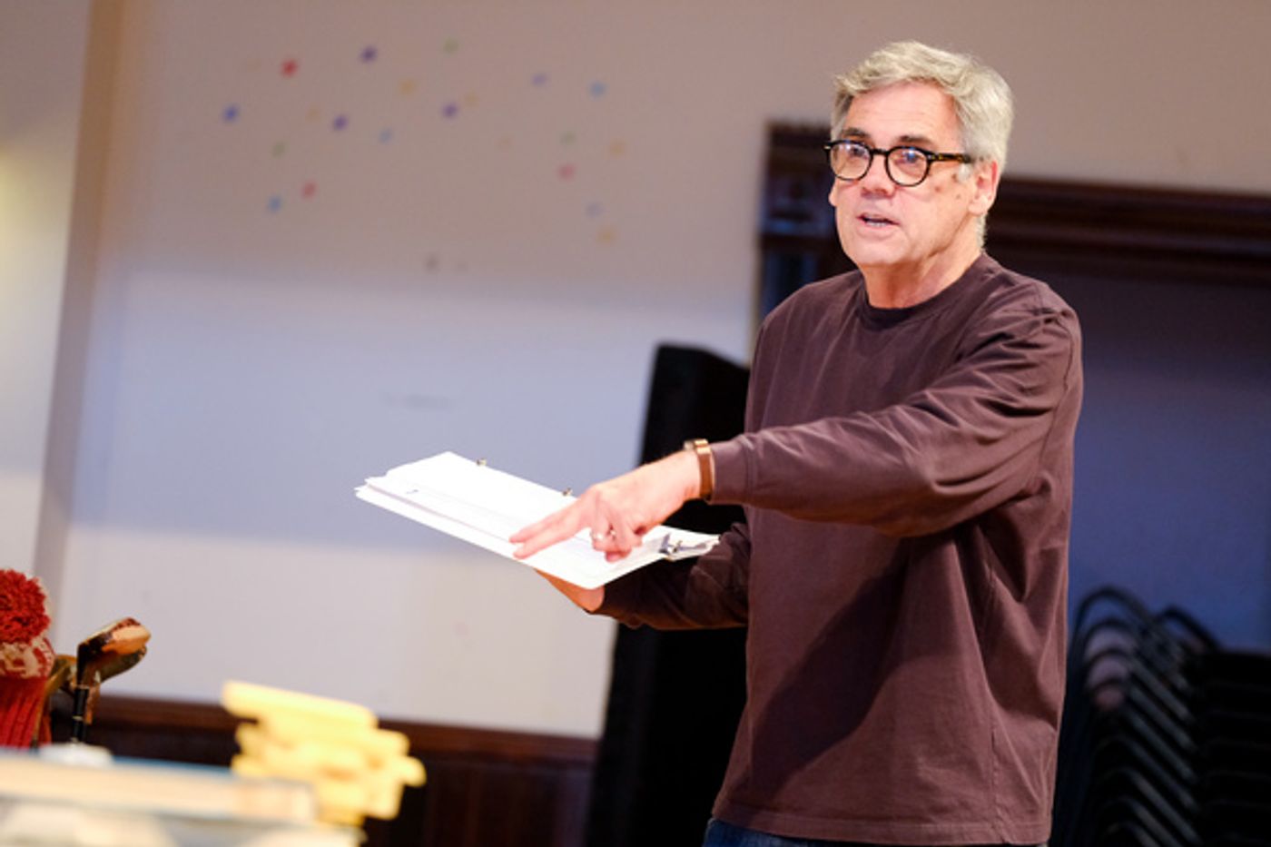 Photo Flash: In Rehearsal with Steppenwolf's TRUE WEST  Image