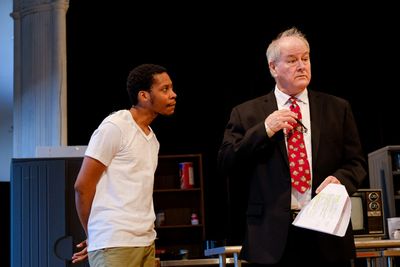 Namir Smallwood and Francis Guinan Photo
