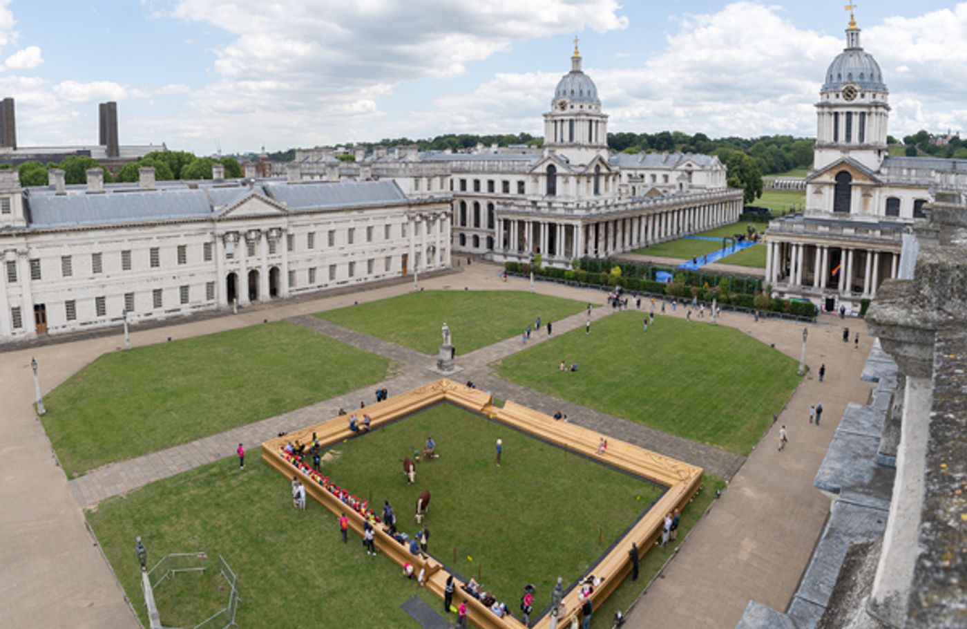 Photo Flash: Greenwich+Docklands International Festival Features PASTURE WITH COWS Photo Flash: Greenwich+Docklands International Festival Features PASTURE WITH COWS Image