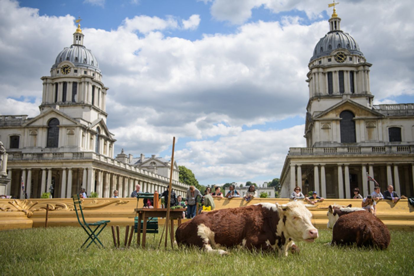 Photo Flash: Greenwich+Docklands International Festival Features PASTURE WITH COWS Photo Flash: Greenwich+Docklands International Festival Features PASTURE WITH COWS Image