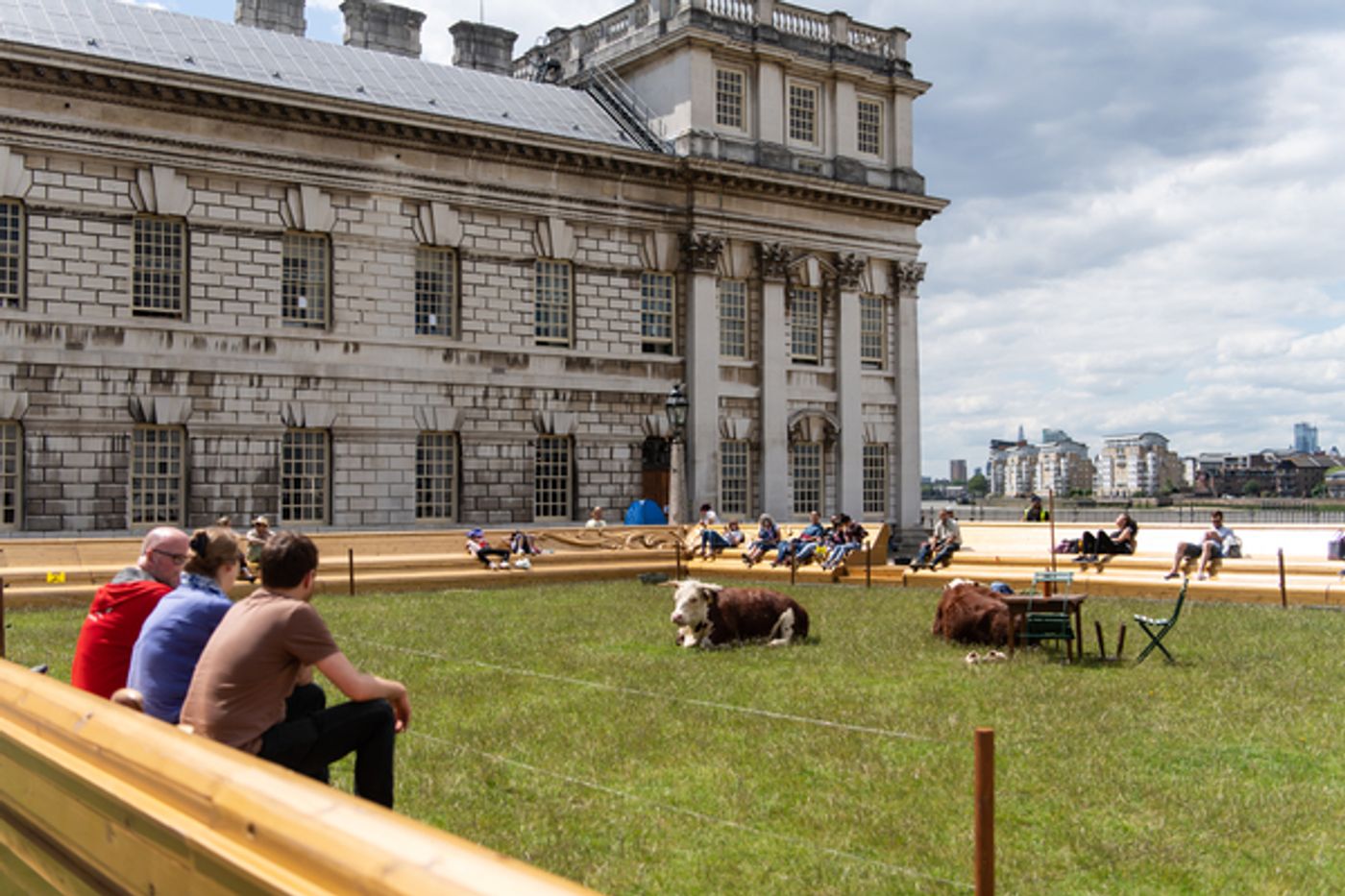 Photo Flash: Greenwich+Docklands International Festival Features PASTURE WITH COWS Photo Flash: Greenwich+Docklands International Festival Features PASTURE WITH COWS Image