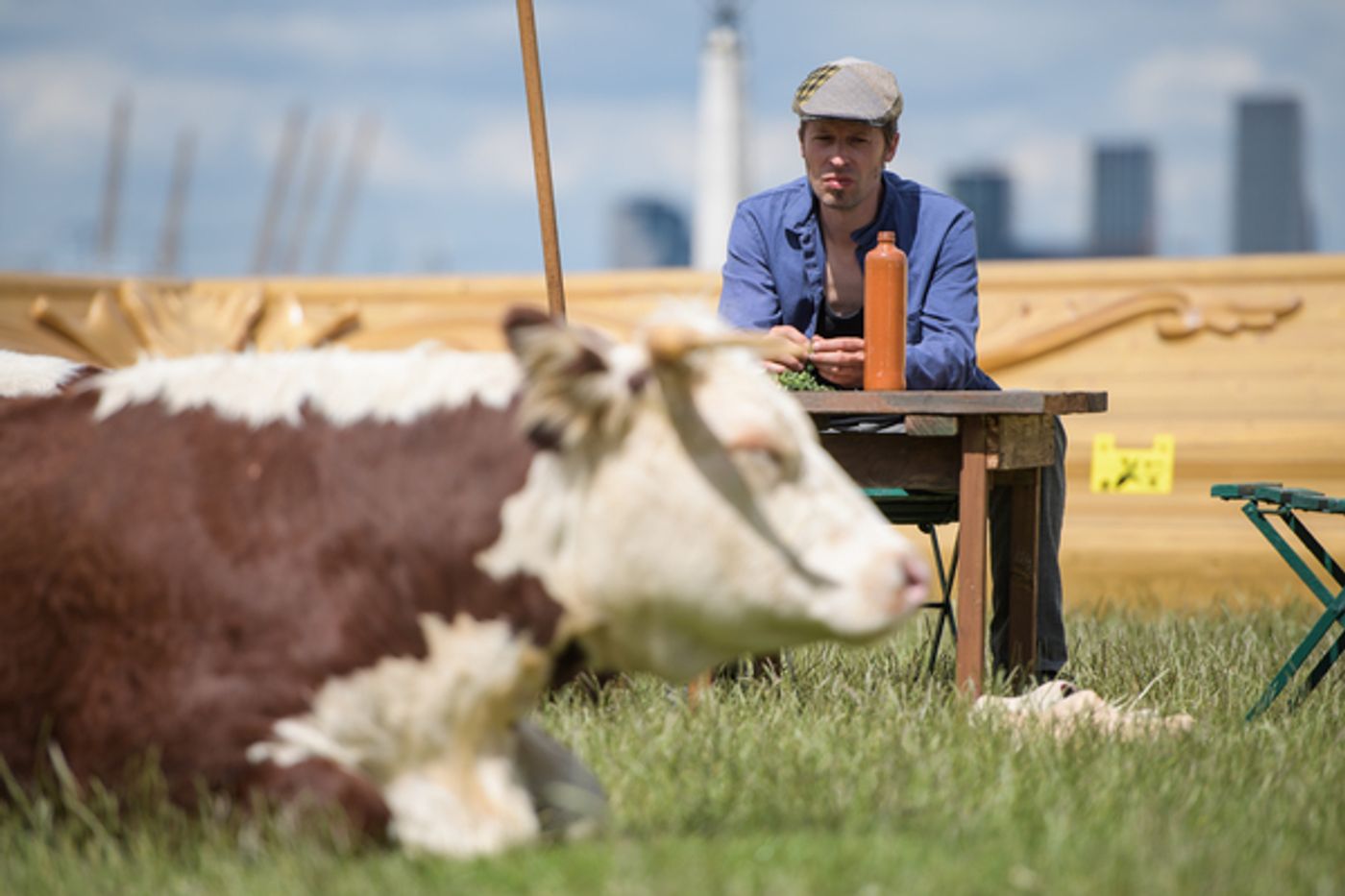 Photo Flash: Greenwich+Docklands International Festival Features PASTURE WITH COWS Photo Flash: Greenwich+Docklands International Festival Features PASTURE WITH COWS Image