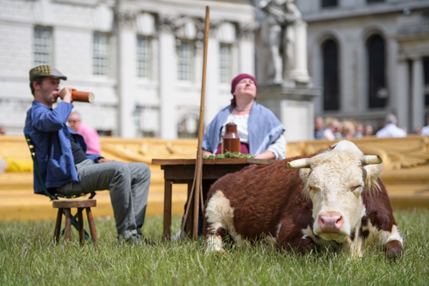 Photo Flash: Greenwich+Docklands International Festival Features PASTURE WITH COWS Photo Flash: Greenwich+Docklands International Festival Features PASTURE WITH COWS Image