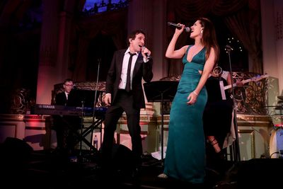 Jarrod Spector and Kelli Barrett  Photo