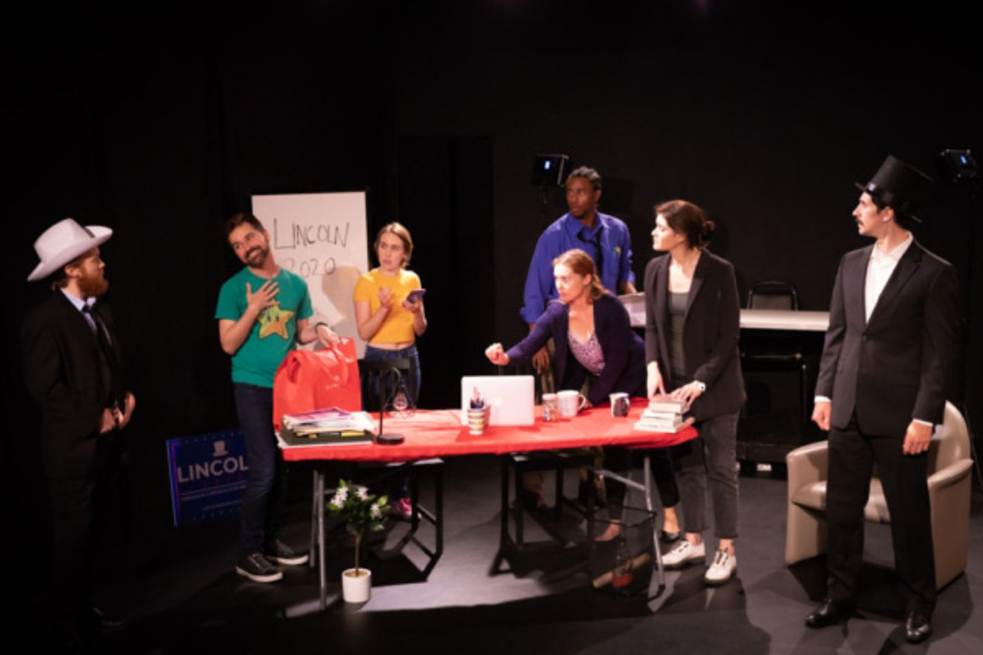 Photo Flash: World Premiere Of Interactive Political Comedy LINCOLN 2020  Image