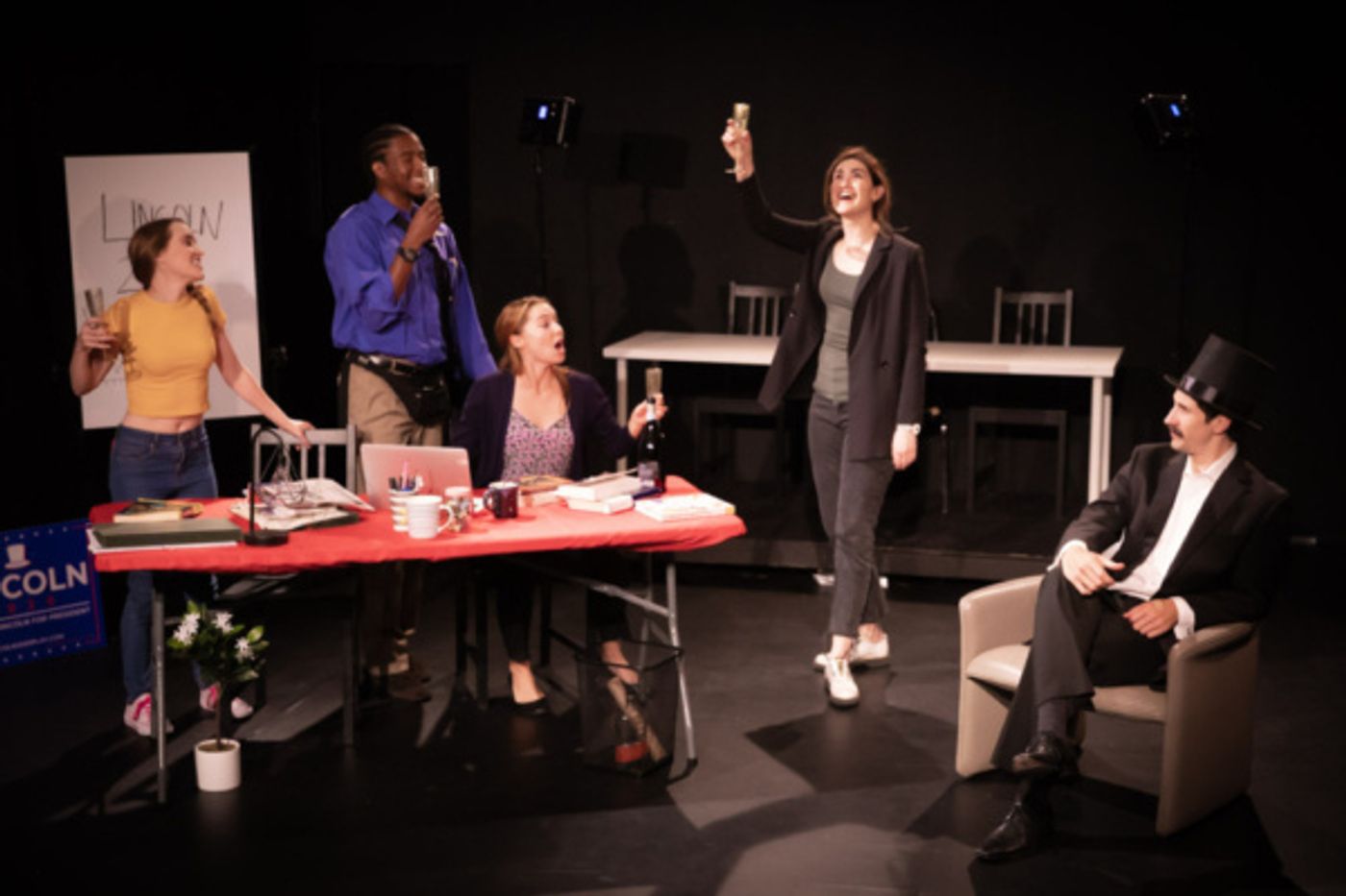 Photo Flash: World Premiere Of Interactive Political Comedy LINCOLN 2020  Image