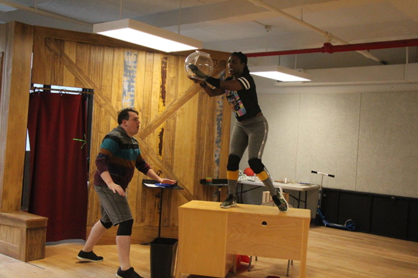 Photo Flash: Inside Rehearsals For TheatreWorksUSA's DOG MAN, THE MUSICAL  Image