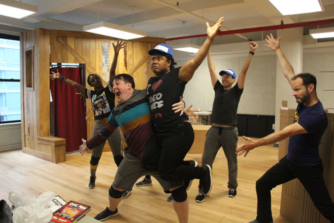 Photo Flash: Inside Rehearsals For TheatreWorksUSA's DOG MAN, THE MUSICAL  Image
