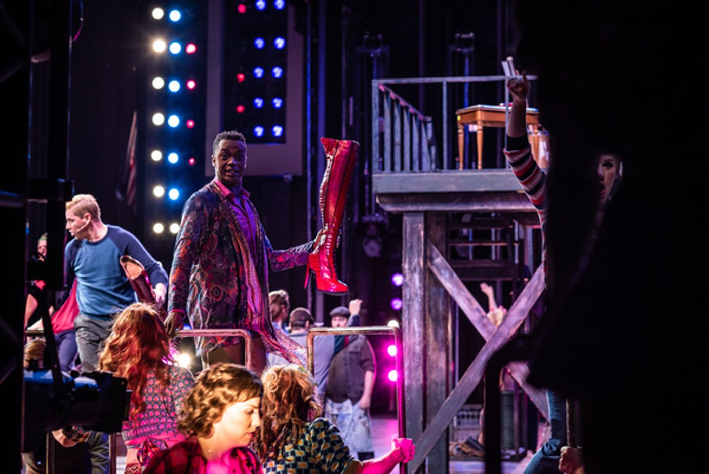 BWW Exclusive: Go Behind The Scenes of KINKY BOOTS at The Muny - Part One!  Image