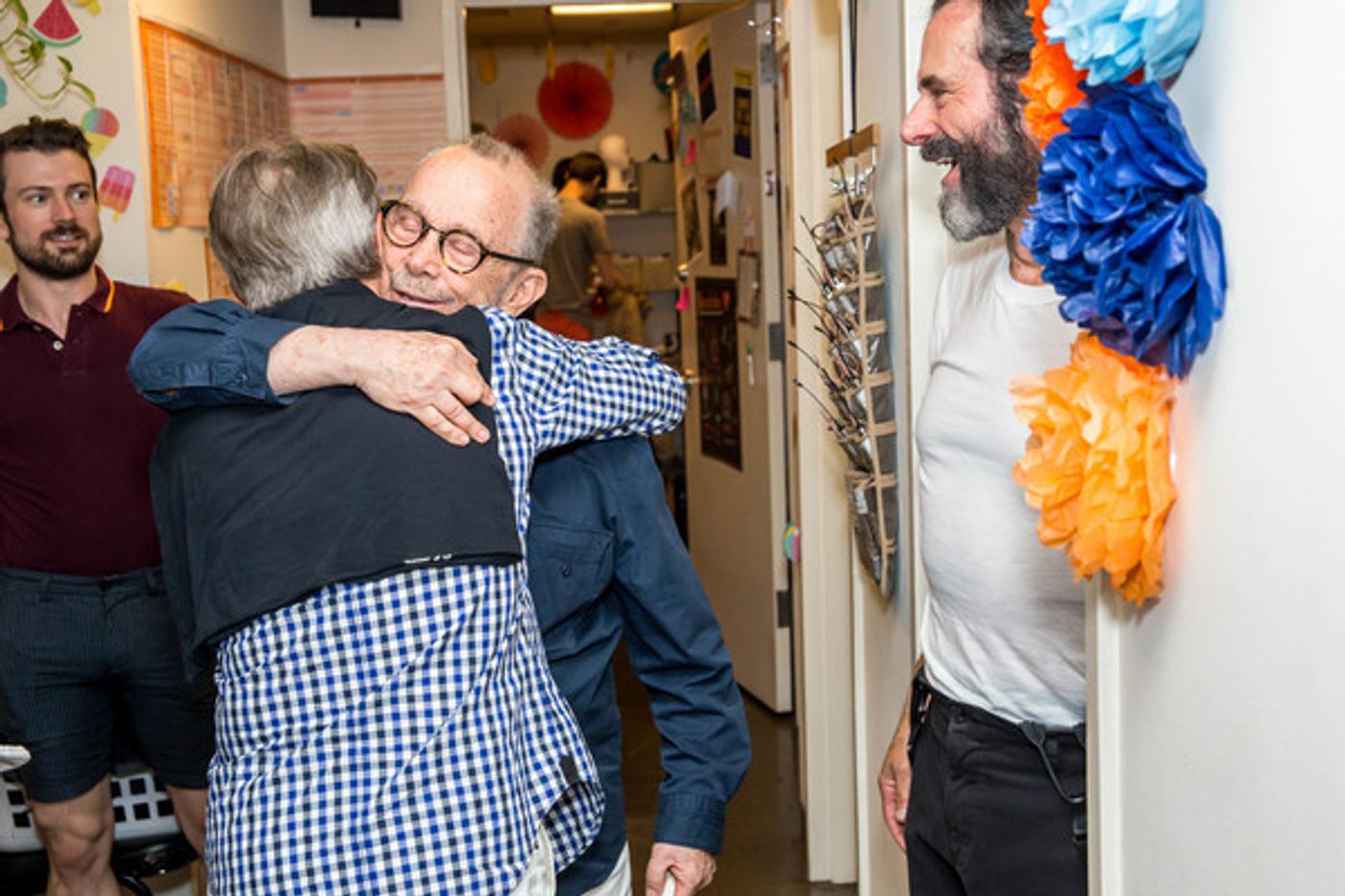 Photo Flash: Mikhail Baryshnikov Visits FIDDLER ON THE ROOF in Yiddish  Image