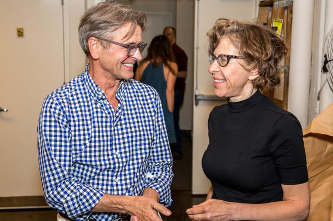 Photo Flash: Mikhail Baryshnikov Visits FIDDLER ON THE ROOF in Yiddish  Image