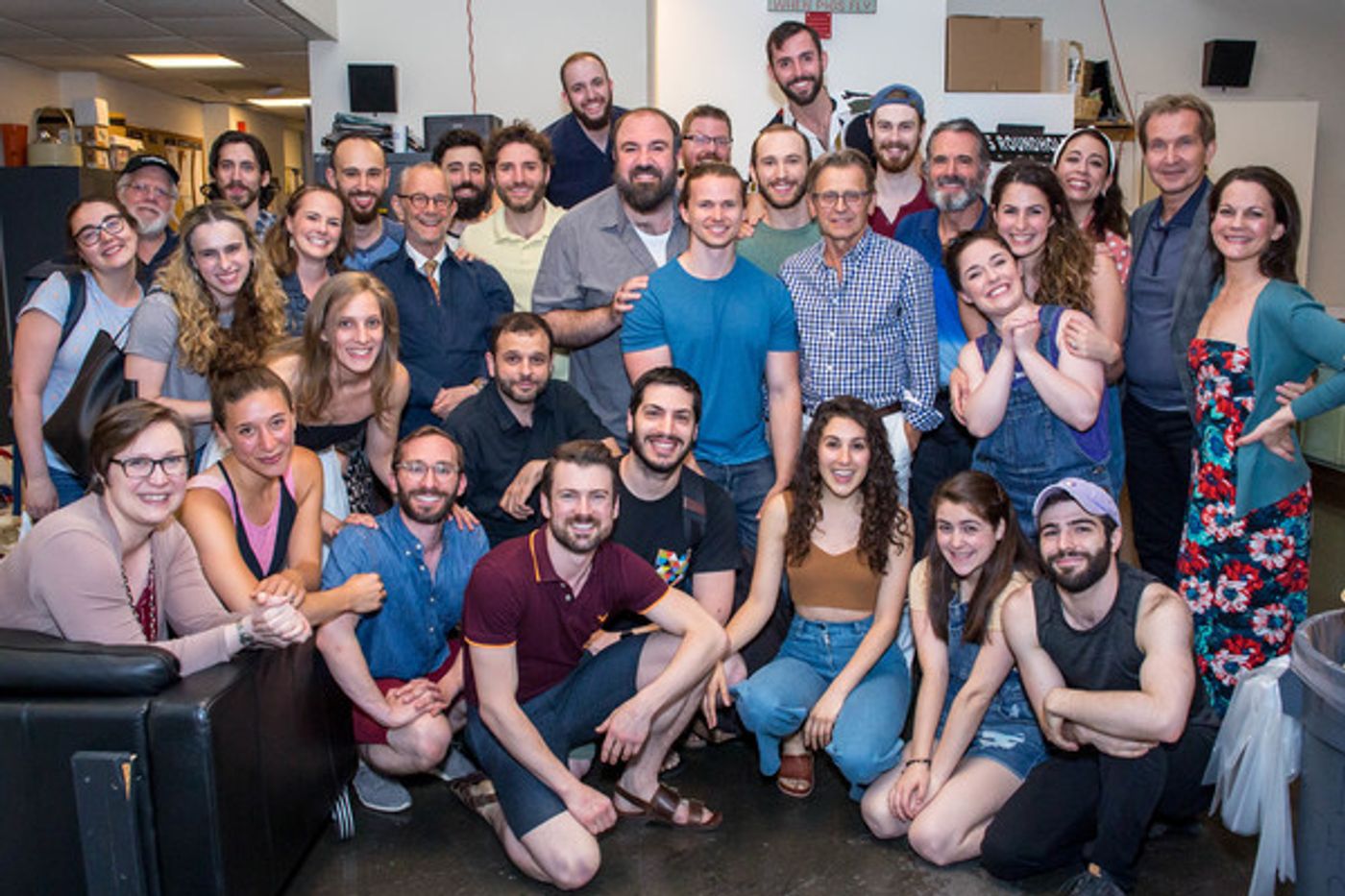 Photo Flash: Mikhail Baryshnikov Visits FIDDLER ON THE ROOF in Yiddish  Image