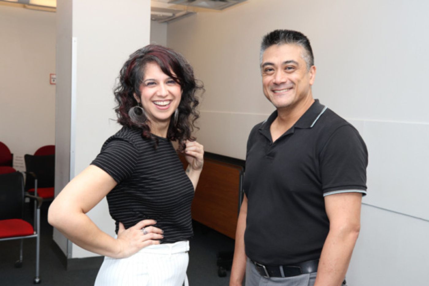 Photo Flash: In Rehearsal With Leviathan Lab's Workshop Of FULL CONTACT Starring Ariel Estrada Photo Flash: In Rehearsal With Leviathan Lab's Workshop Of FULL CONTACT Starring Ariel Estrada Image