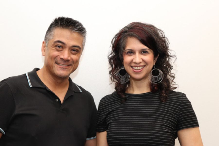 Photo Flash: In Rehearsal With Leviathan Lab's Workshop Of FULL CONTACT Starring Ariel Estrada Image