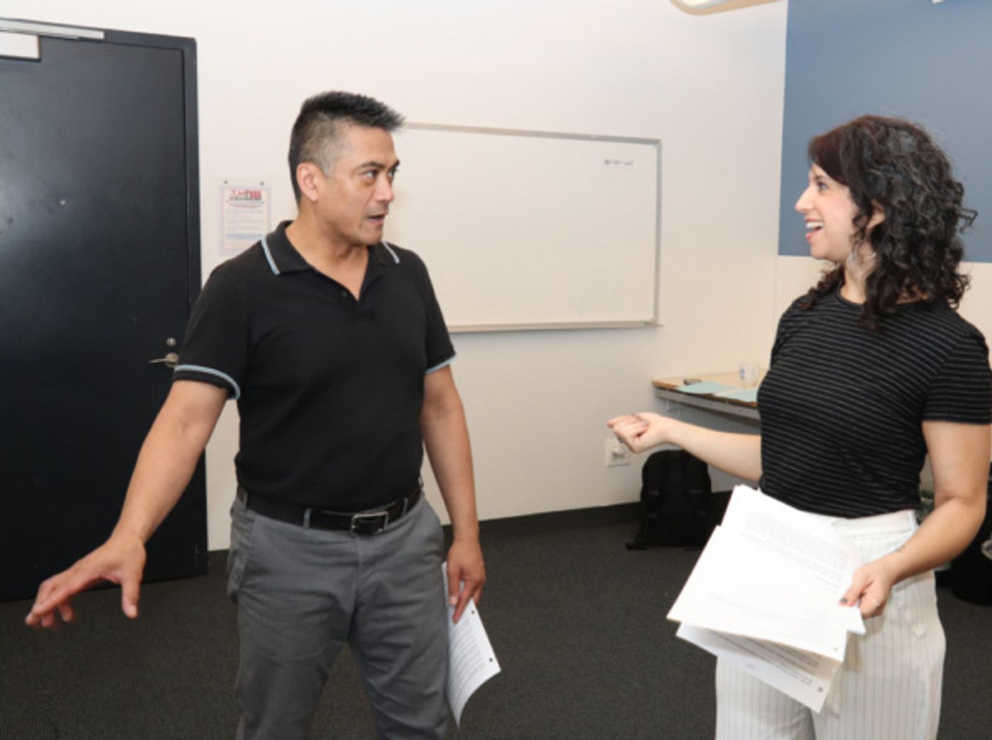Photo Flash: In Rehearsal With Leviathan Lab's Workshop Of FULL CONTACT Starring Ariel Estrada Photo Flash: In Rehearsal With Leviathan Lab's Workshop Of FULL CONTACT Starring Ariel Estrada Image