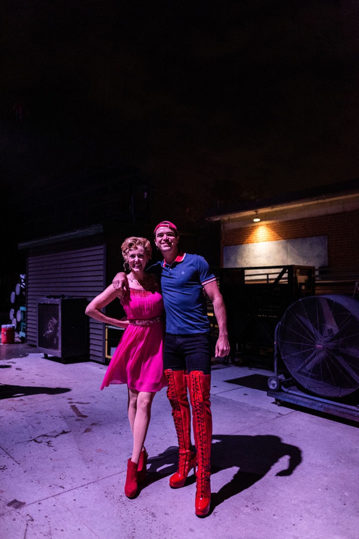 Taylor Louderman, Ross Lekites at 