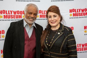 Ted Lange and Donelle Dadigan  Photo