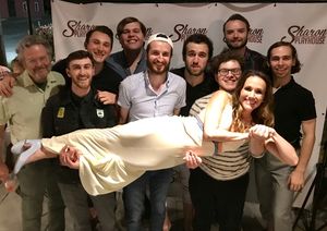 David Cadwell, LIam Grimaldi, Joshua Spencer, Daniel Warman, TJ Swetz, Bobby MacDonell, Tony Harkin, Ryan Thomas Curley, TJ Kubler, Amanda Lea Lavergne @ BroadwayWorld David Cadwell, LIam Grimaldi, Joshua Spencer, Daniel Warman, TJ Swetz, Bobby MacDonel Photo