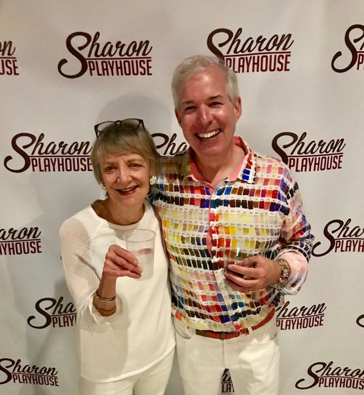 Emily Soell, John Champion at 