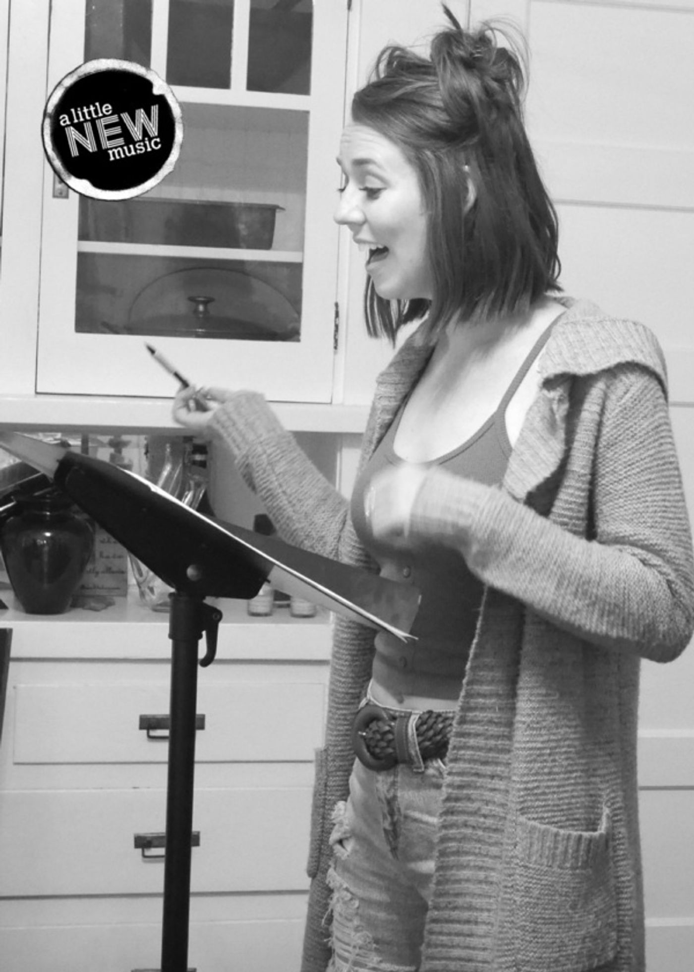 Photo Flash: In Rehearsal With the Cast Of A Little New Music's 20th Edition  Image