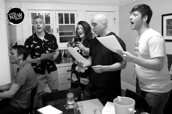 Gregory Nabours, director Luke Klipp, Kymberli McKenna, Kila Packett, and Christopher Photo