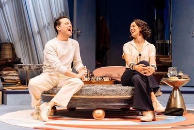 Andrew Scott and Indira Varma Photo
