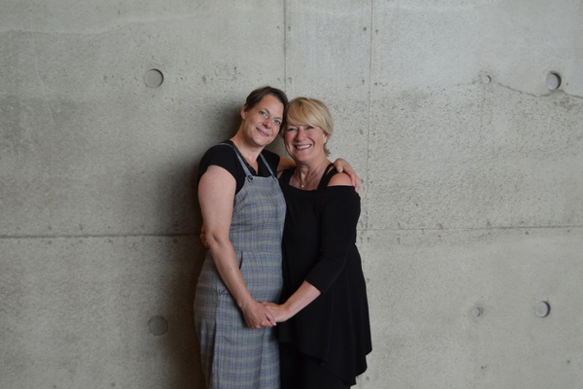 Kristen Van Ginhoven and Jayne Atkinson  at 