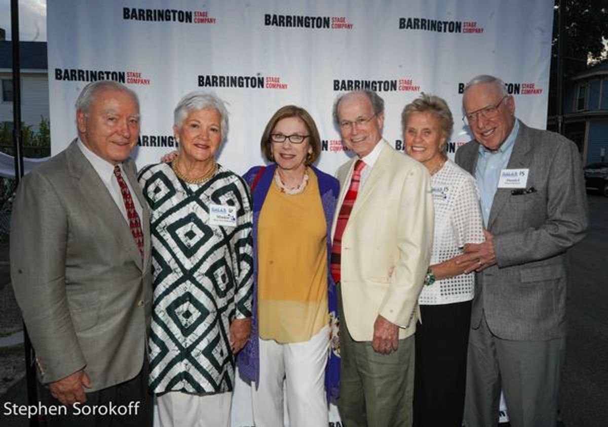 Bruno Quinson, Mary Ann Quinson, Julianne Boyd, Norman Boyd, Carole Burack & Daniel Burack at 