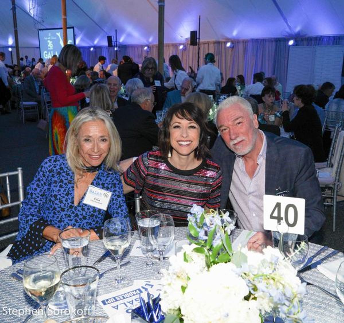 Eda Sorokoff, Paige Davis, Patrick Page at 