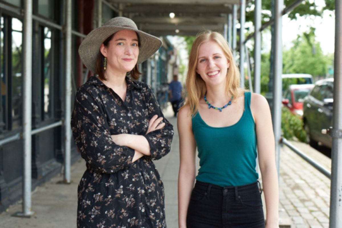 Helen Banner, Grace Oberhofer at 