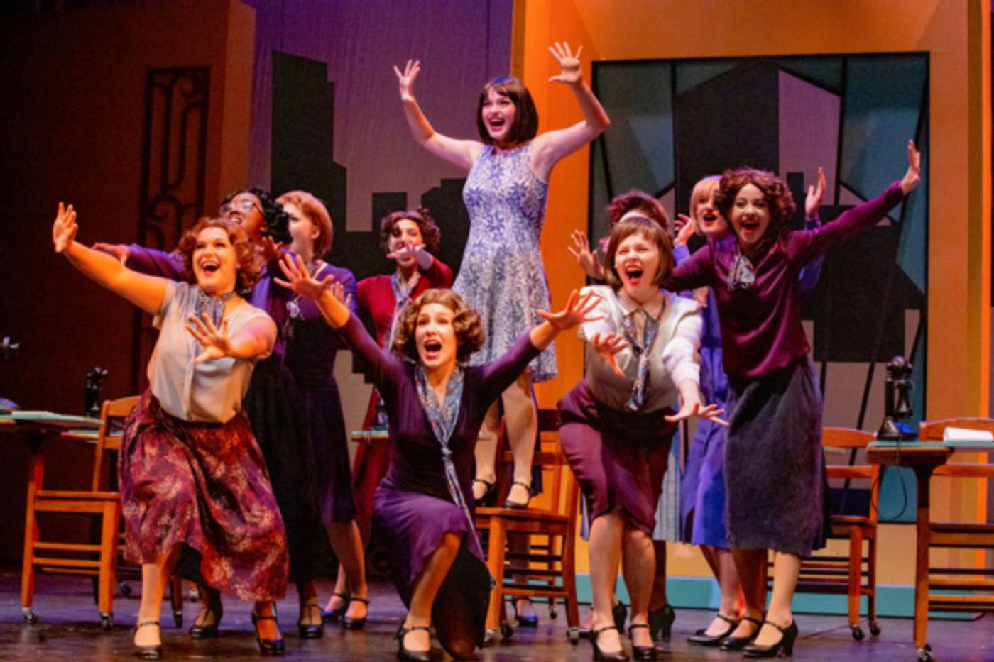 Photo Flash: Get A First Look At THOROUGHLY MODERN MILLIE At Summer Stock Stage  Image