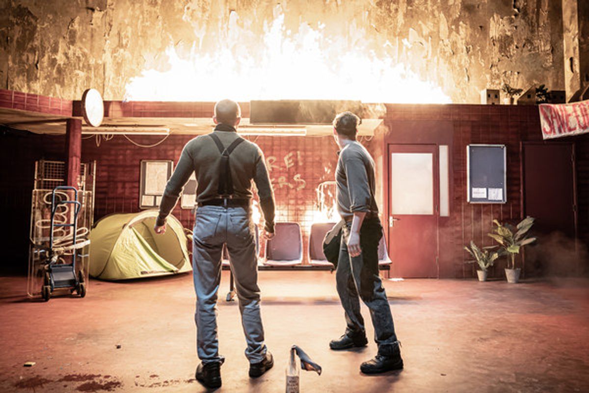 Theo Barklem Biggs and Billy Howle at 