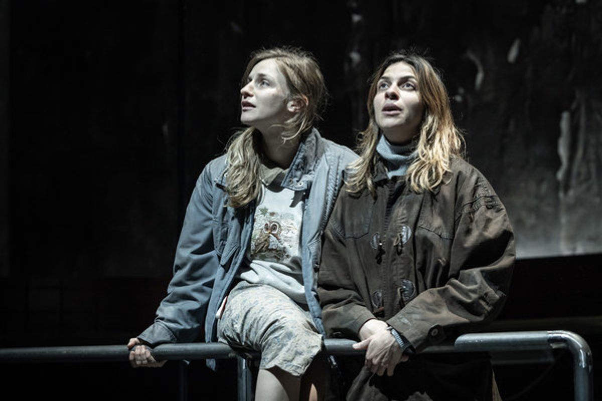 Faye Marsay and Natalia Tena at 