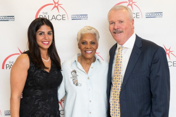 Lisa Colangelo, Dionne Warwick, Michael Moran Photo