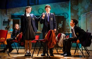 Charlie Stipp, Matilda Hopkins, Michael Hawkins and Cuba Kamanu Photo