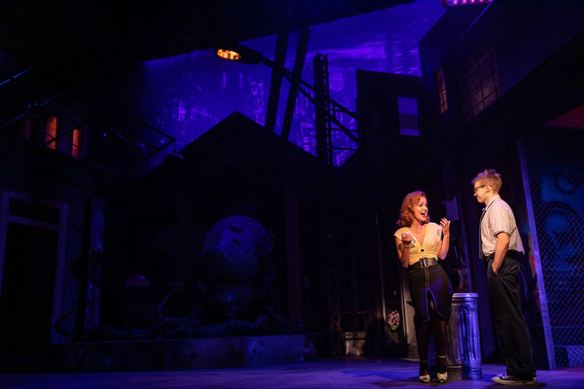 Lauren Zakrin, Andrew Keenan-Bolger at 
