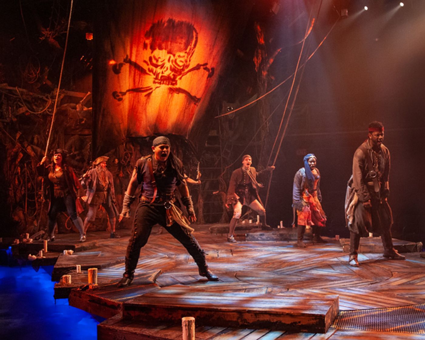 Photo Flash: BLACKBEARD Sails Into Signature Theatre  Image