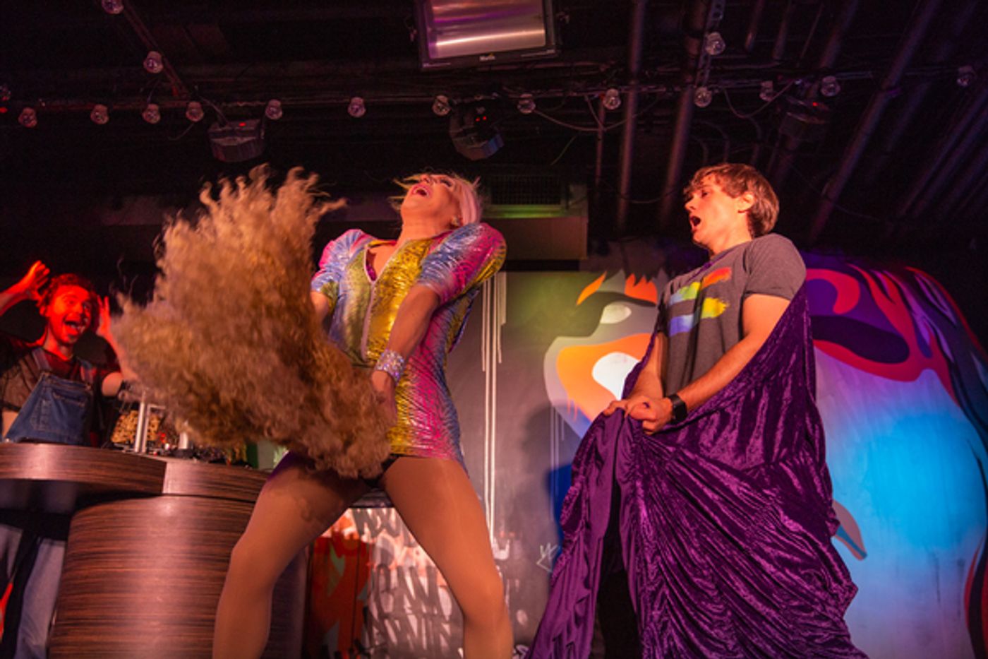 Photo Flash: Lesli Margherita, Ethan Slater, Noma Dumezweni and More Hit The Stage In LIP SYNCH ROULETTE: DRAG VS. BROADWAY  Image