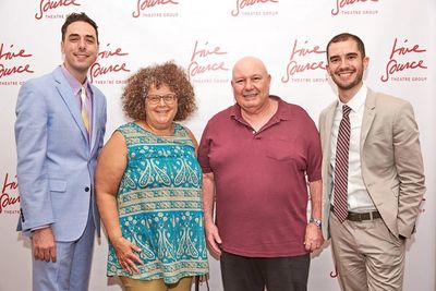 Chris Dieman, Live Source Board Chair Kathy Giaimo, Gary Butler, Tyler Mercer
 Photo