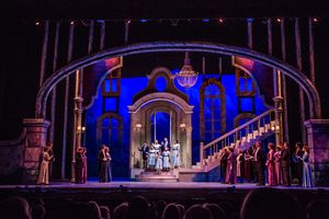 The von Trapp living room, designed by Adam Koch @ BroadwayWorld The von Trapp living room, designed by Adam Koch Photo