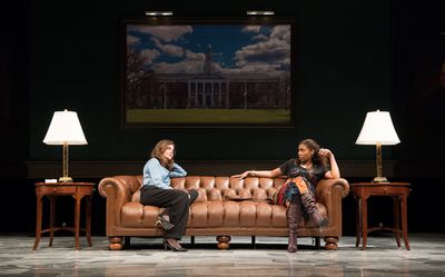 Betsy Brandt and Toks Olagundoye Photo