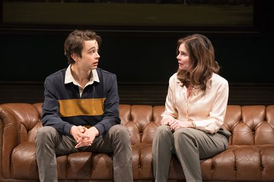 Ben Ahlers and Betsy Brandt Photo