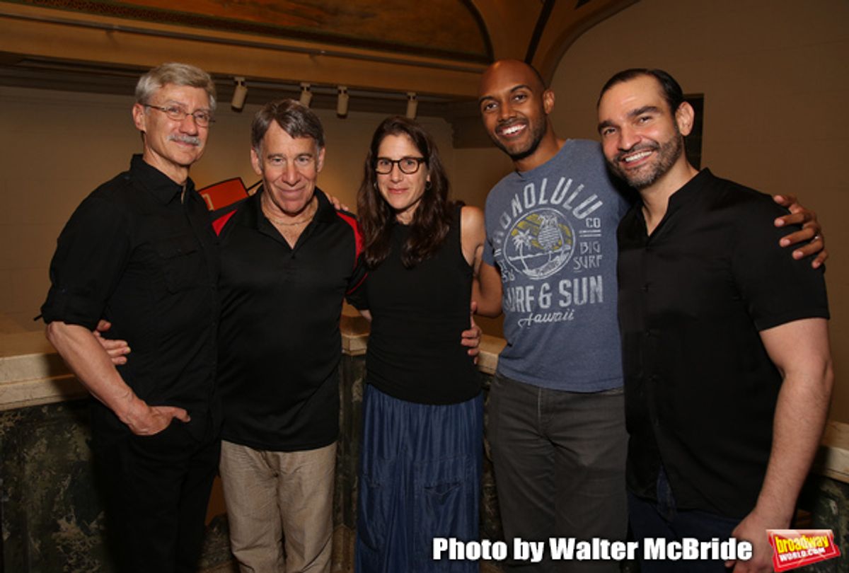 David Garrison, Stephen Schwartz, Anne Kaufman, Alvin Hough Jr. and Javier Munoz at 