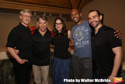 David Garrison, Stephen Schwartz, Anne Kaufman, Alvin Hough Jr. and Javier Munoz Photo
